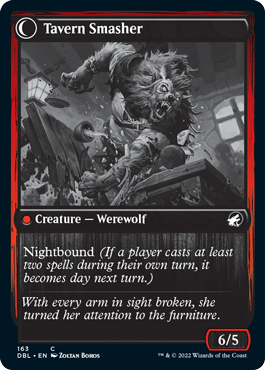 Tavern Ruffian // Tavern Smasher [Innistrad: Double Feature] | North Game Den