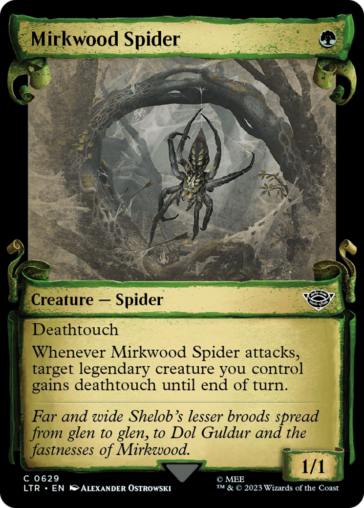 Mirkwood Spider [The Lord of the Rings: Tales of Middle-Earth Showcase Scrolls] | North Game Den