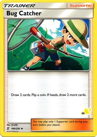 Bug Catcher (189/236) (Pikachu Stamp #26) [Battle Academy 2020] | North Game Den