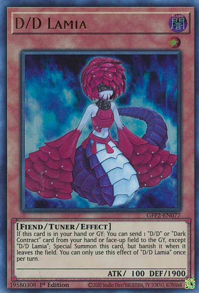 D/D Lamia [GFP2-EN077] Ultra Rare | North Game Den