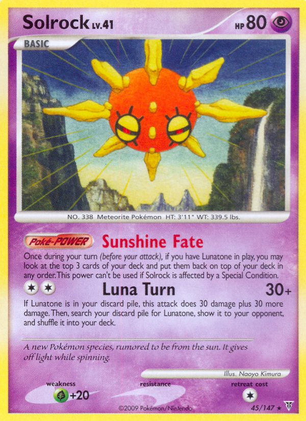 Solrock (45/147) [Platinum: Supreme Victors] | North Game Den