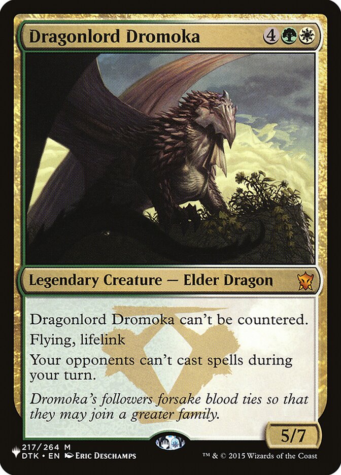Dragonlord Dromoka [The List] | North Game Den