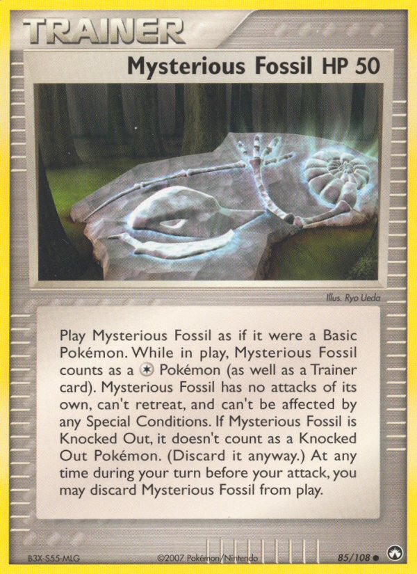 Mysterious Fossil (85/108) [EX: Power Keepers] | North Game Den