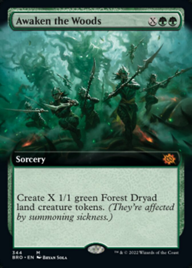 Awaken the Woods (Extended Art) [The Brothers' War] | North Game Den