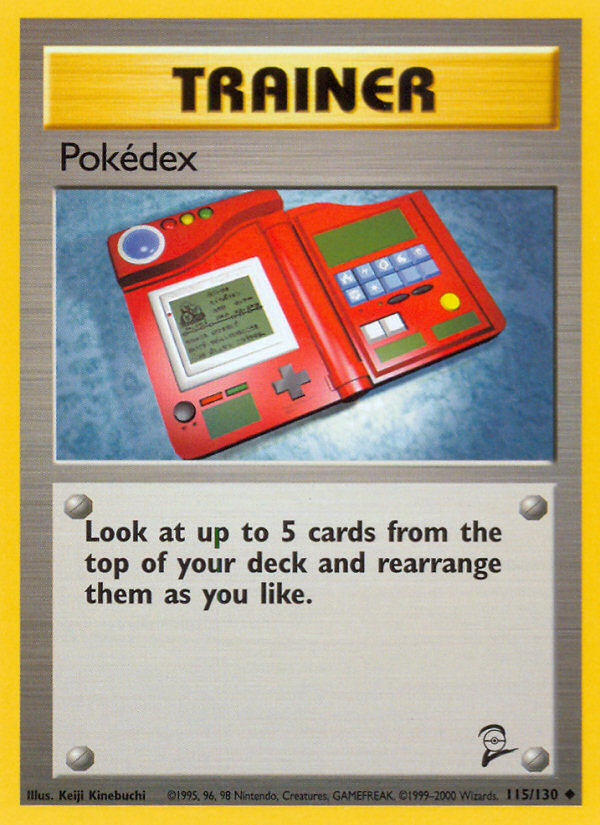 Pokedex (115/130) [Base Set 2] | North Game Den