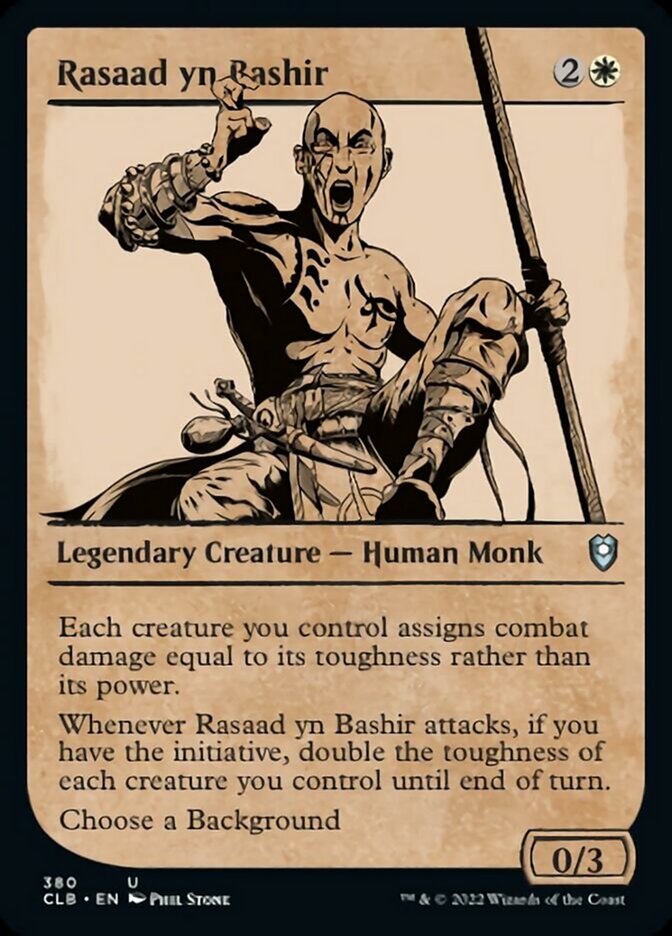Rasaad yn Bashir (Showcase) [Commander Legends: Battle for Baldur's Gate] | North Game Den