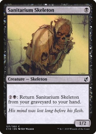 Sanitarium Skeleton [Commander 2019] | North Game Den