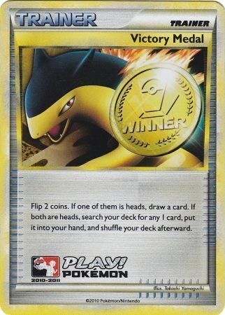 Victory Medal (2010-2011) (Battle Road Spring) [League & Championship Cards] | North Game Den