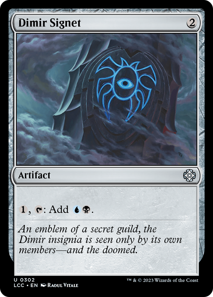 Dimir Signet [The Lost Caverns of Ixalan Commander] | North Game Den