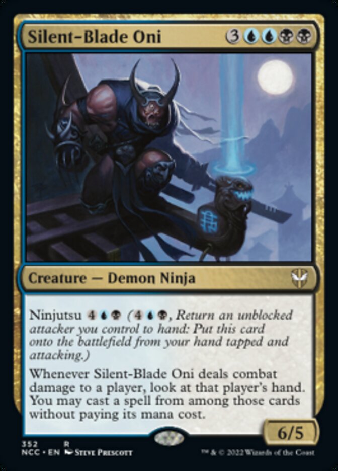 Silent-Blade Oni [Streets of New Capenna Commander] | North Game Den