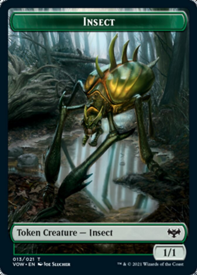 Insect Token [Innistrad: Crimson Vow Tokens] | North Game Den