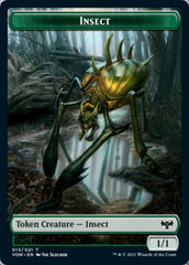 Insect // Wolf (014) Double-sided Token [Innistrad: Crimson Vow Tokens] | North Game Den