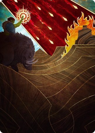 Stone Rain Art Card [Strixhaven: School of Mages Art Series] | North Game Den