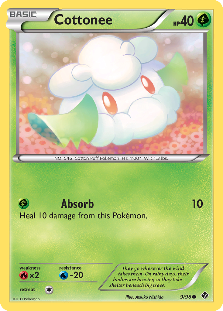 Cottonee (9/98) [Black & White: Emerging Powers] | North Game Den