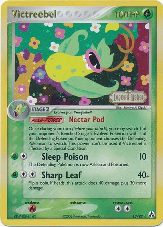 Victreebel (13/92) (Stamped) [EX: Legend Maker] | North Game Den