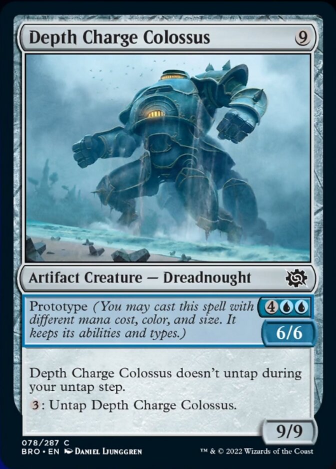 Depth Charge Colossus [The Brothers' War] | North Game Den