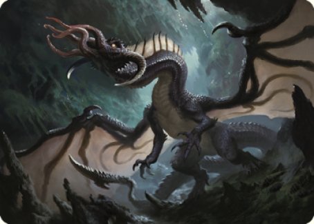 Brainstealer Dragon Art Card [Commander Legends: Battle for Baldur's Gate Art Series] | North Game Den