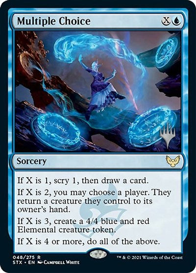 Multiple Choice (Promo Pack) [Strixhaven: School of Mages Promos] | North Game Den