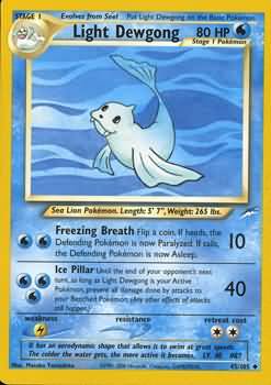 Light Dewgong (45/105) [Neo Destiny Unlimited] | North Game Den