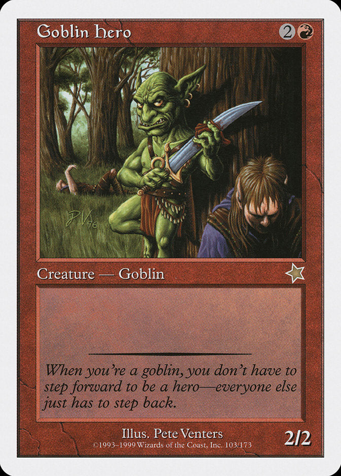 Goblin Hero [Starter 1999] | North Game Den