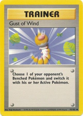 Gust of Wind (93/102) [Base Set Unlimited] | North Game Den