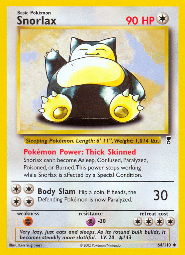 Snorlax (64/110) [Legendary Collection] | North Game Den