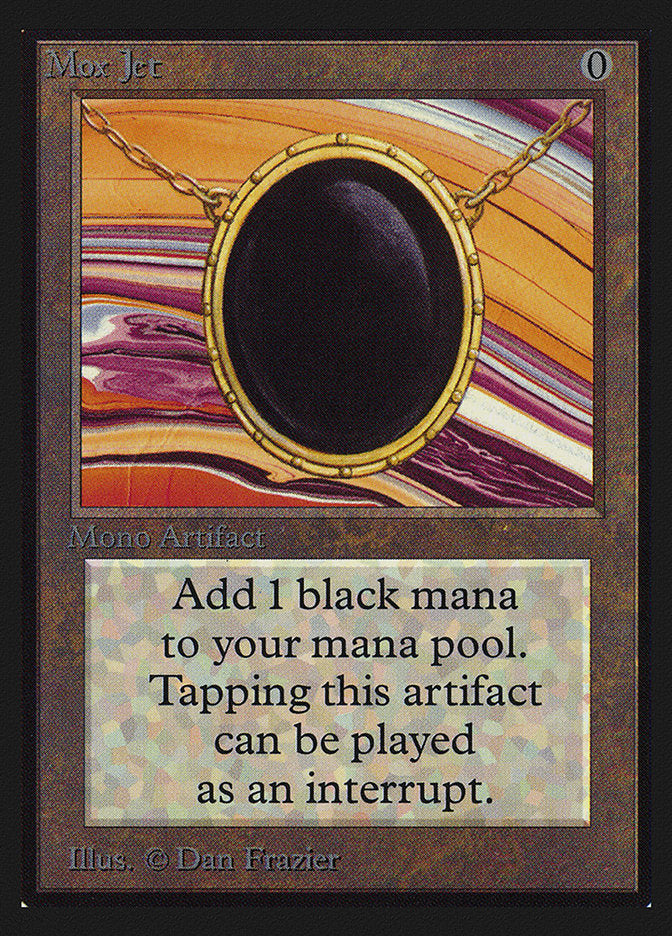 Mox Jet (Black Stone) [International Collectors’ Edition] | North Game Den