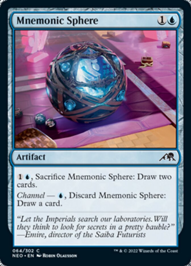 Mnemonic Sphere [Kamigawa: Neon Dynasty] | North Game Den