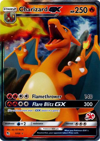 Charizard GX (9/68) [Battle Academy 2020] | North Game Den