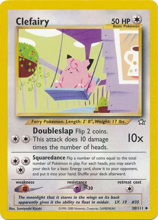 Clefairy (30/111) [Neo Genesis Unlimited] | North Game Den