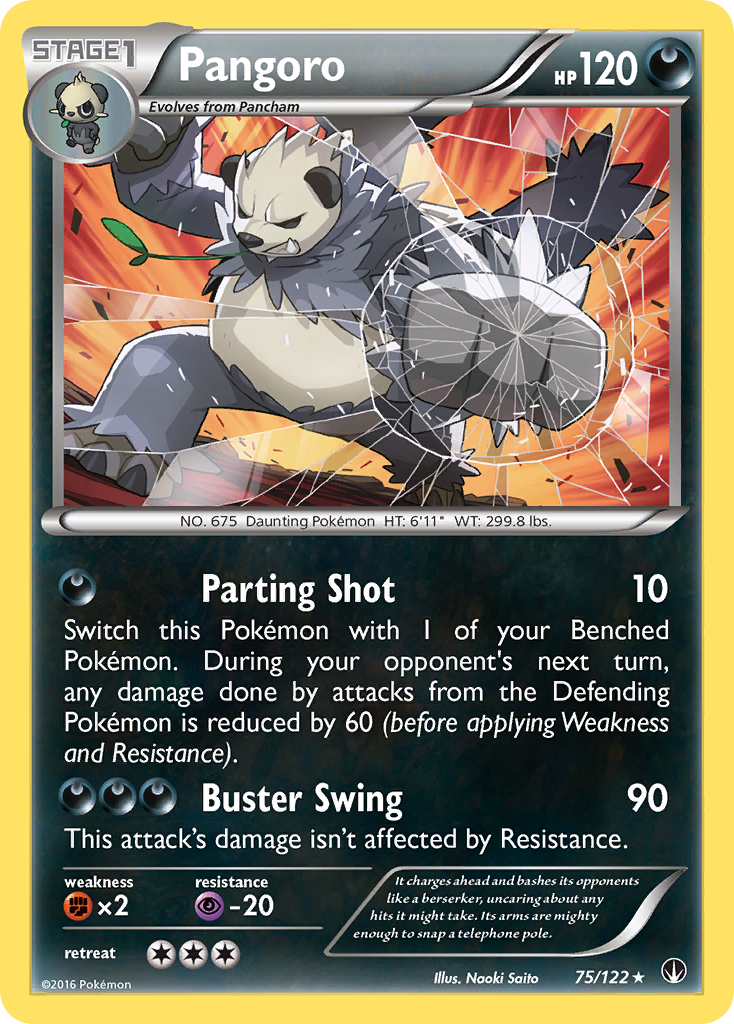 Pangoro (75/122) [XY: BREAKpoint] | North Game Den