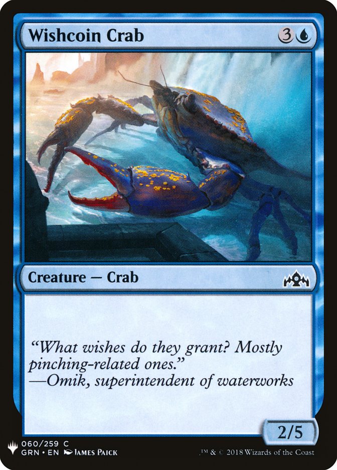 Wishcoin Crab [Mystery Booster] | North Game Den