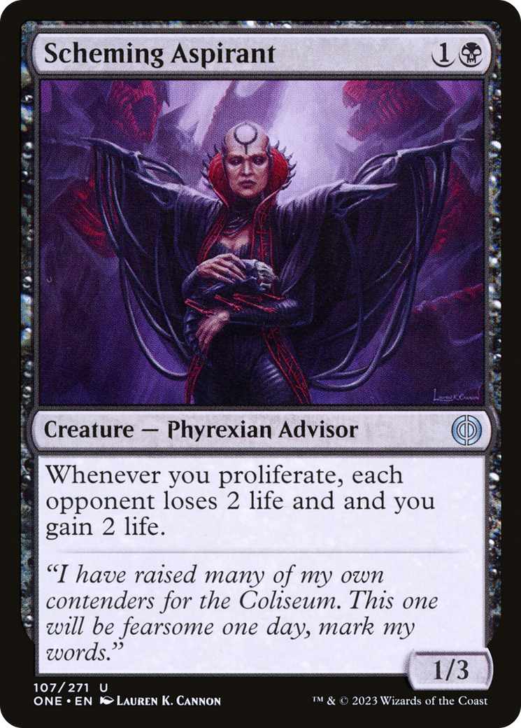 Scheming Aspirant [Phyrexia: All Will Be One] | North Game Den