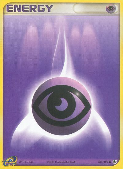 Psychic Energy (107/109) [EX: Ruby & Sapphire] | North Game Den