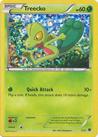 Treecko (1/12) [McDonald's Promos: 2015 Collection] | North Game Den