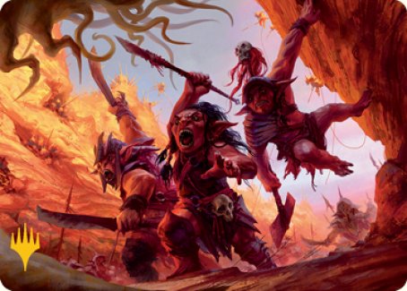 Goblin Art Card (Gold-Stamped Signature) [Dungeons & Dragons: Adventures in the Forgotten Realms Art Series] | North Game Den