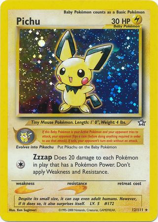 Pichu (12/111) [Neo Genesis Unlimited] | North Game Den