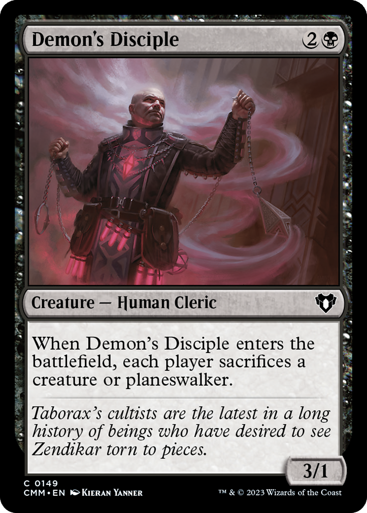 Demon's Disciple [Commander Masters] | North Game Den