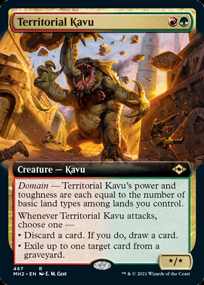 Territorial Kavu (Extended Art) [Modern Horizons 2] | North Game Den