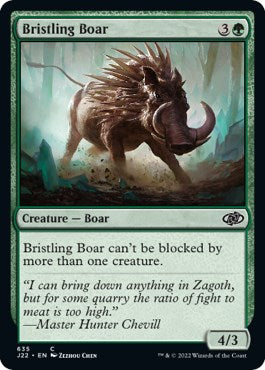 Bristling Boar [Jumpstart 2022] | North Game Den