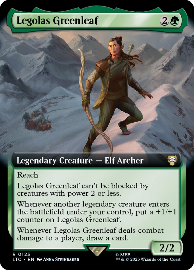 Legolas Greenleaf (Extended Art) [The Lord of the Rings: Tales of Middle-Earth Commander] | North Game Den