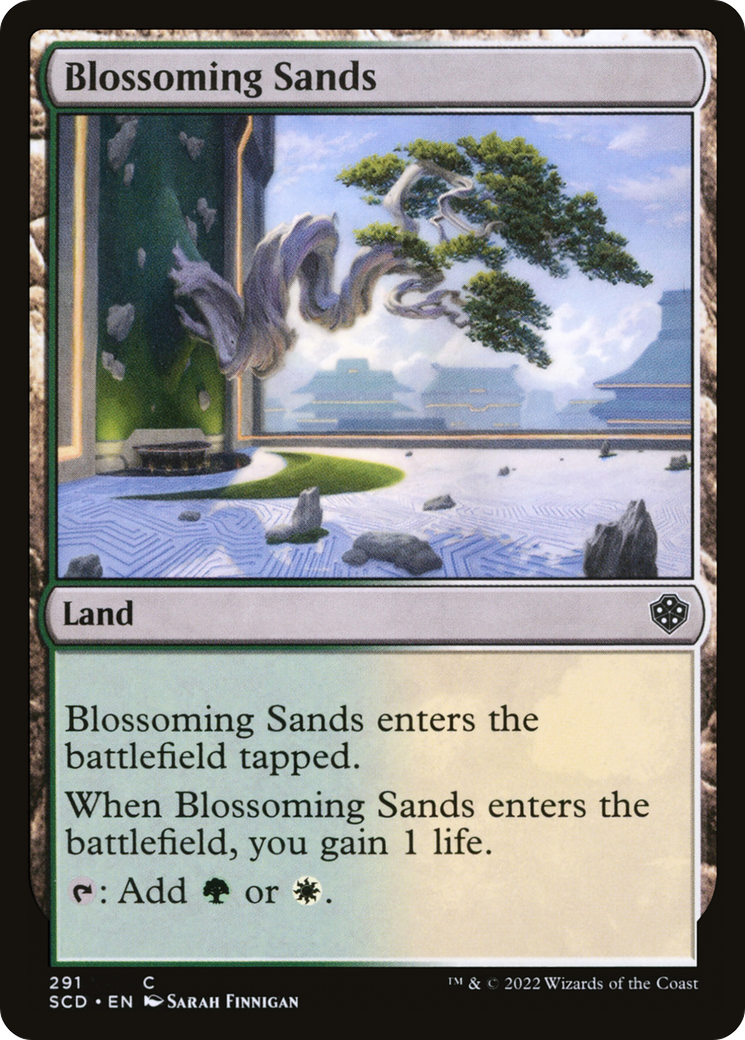 Blossoming Sands [Starter Commander Decks] | North Game Den