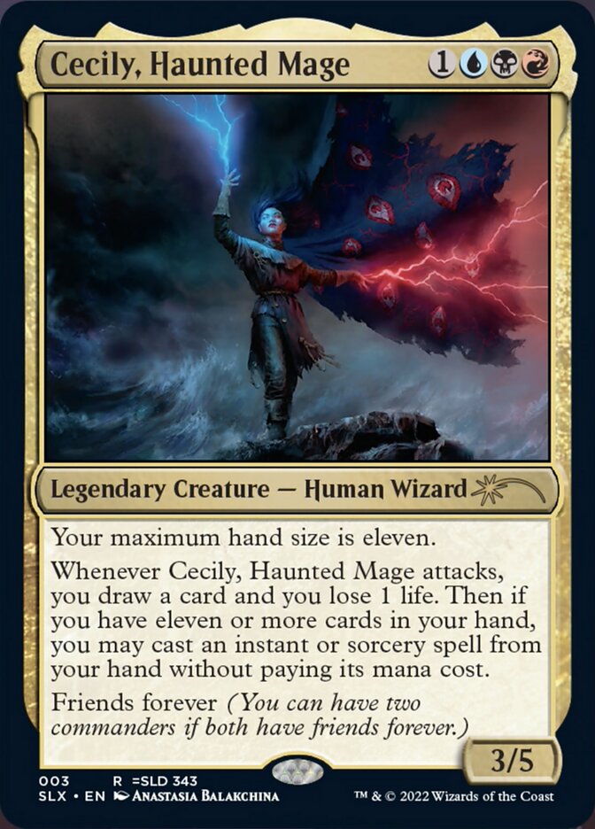 Cecily, Haunted Mage [Secret Lair: Universes Within] | North Game Den