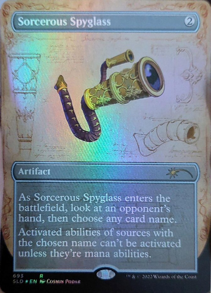 Sorcerous Spyglass (Blueprint) [Secret Lair Drop Promos] | North Game Den