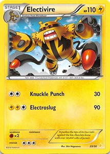 Electivire (25/30) [XY: Trainer Kit 3 - Pikachu Libre] | North Game Den