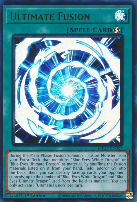 Ultimate Fusion [MP23-EN027] Ultra Rare | North Game Den