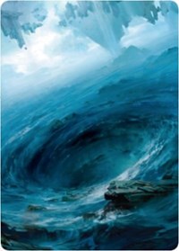 Island 3 Art Card [Zendikar Rising Art Series] | North Game Den
