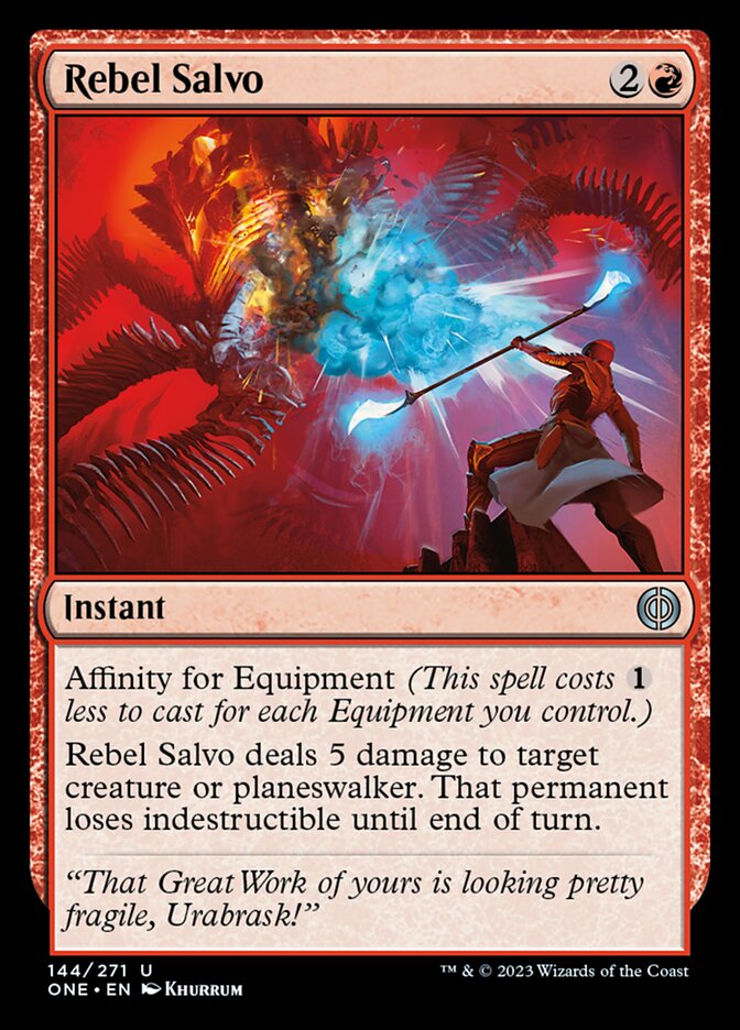 Rebel Salvo [Phyrexia: All Will Be One] | North Game Den