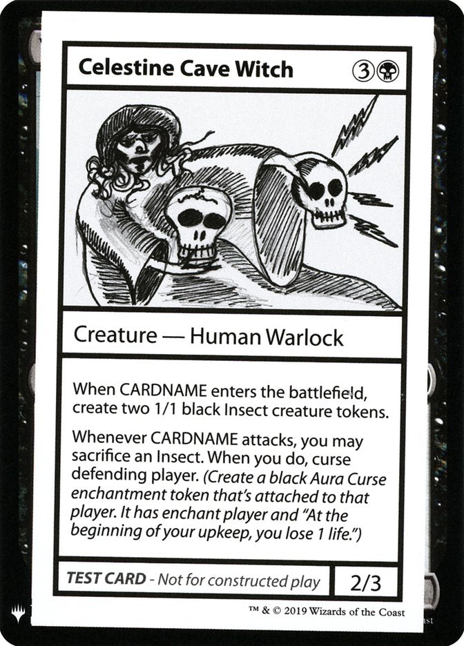 Celestine Cave Witch [Mystery Booster Playtest Cards] | North Game Den