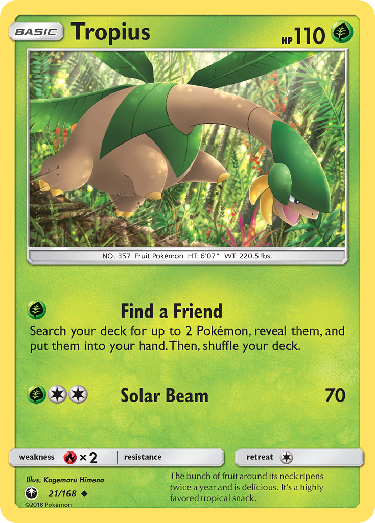 Tropius (21/168) [Sun & Moon: Celestial Storm] | North Game Den